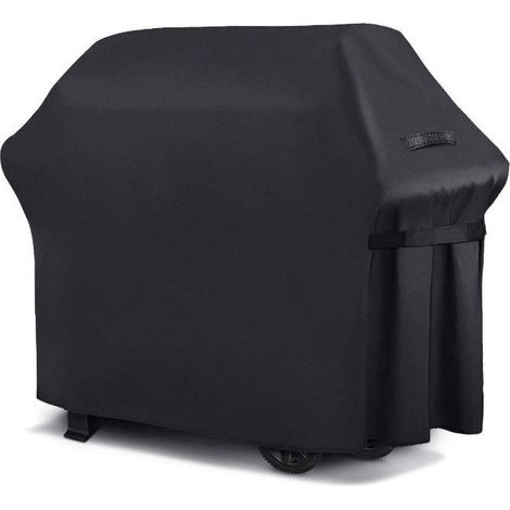 Housse de barbecue Oxford 420D, noire, imperméable et anti-poussière, taille XXS (80 x 66 x 100 cm) - Noir (1/5)