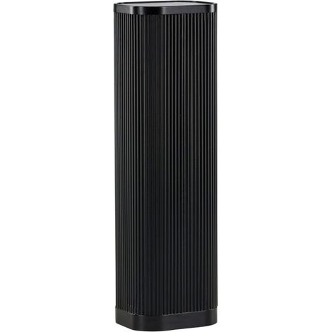 Sellette Déco Nervurée "Lenox" 100cm Noir (1/5)
