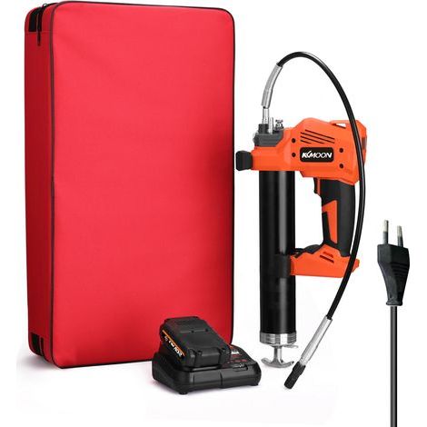 S88 Cordless Rechargeable Electric Grease Gun, High Pressure Car Lubricating Oil Supply Tool (1/5)