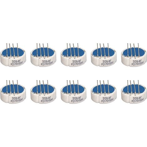 Kit 10 capteurs capacitifs de niveau d'eau 0-30 bar, détecteur liquide avec base céramique, ensemble accessoires (1/5)