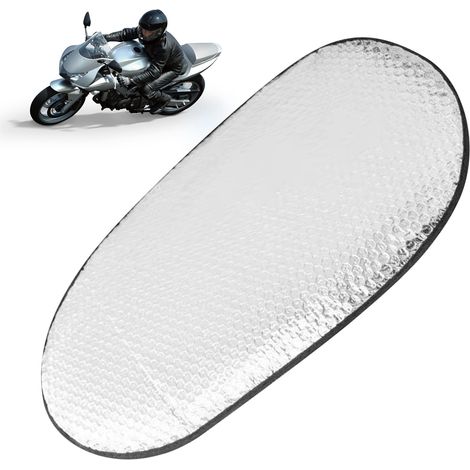 Housse de selle moto anti-soleil, protection thermique et siège, style bulle, isolant thermique (1/5)