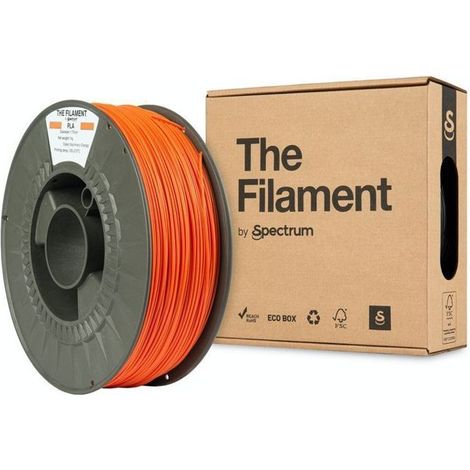 3D-Druckerfilament fila pla 1,75 mm orange 1 kg (1/2)