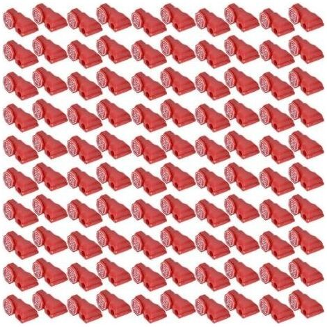 Serrure à crochet de supermarché, 100 pièces, antivol, étagère d'exposition, accessoires de fixation à crochet 4.5mm (1/5)