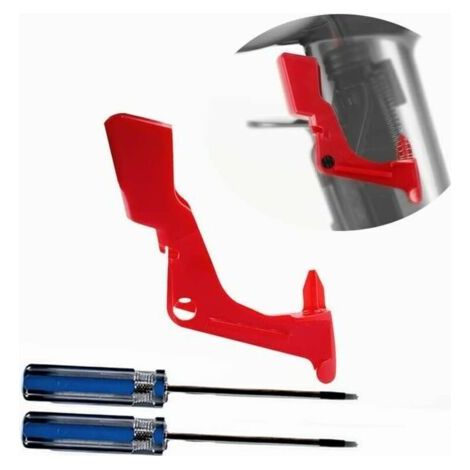 Bouton Interrupteur à gâchette robuste pour eur Dyson V11/V10 Outil de réparation de Bouton d'alimentation amélioré (1 Bouton + 1 tournevis)