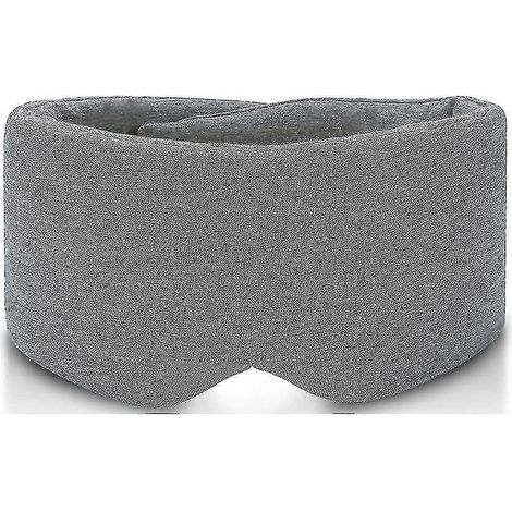 Masque de sommeil en coton fait main - Nouveau modèle de masque de sommeil occultant doux et confortable (1/5)