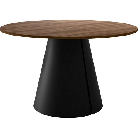 Mesa Oswego 167, Nogal, 76x0x0cm, Alargamiento, Aglomerado laminado, Metal (1/4)
