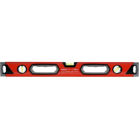 Wasserwaage 60cm 3 Libellen mit Griff