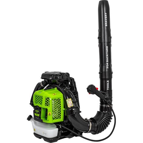 Souffleur de feuilles thermique Sac à dos Moteur 2T 3.6CV 76Cm3 VITO (1/5)