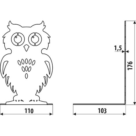 Support AD09, OWL, structure noire (1/3)