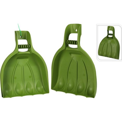 SET 2 RACCOGLI FOGLIE A MANO 52X39CM RASTRELLO