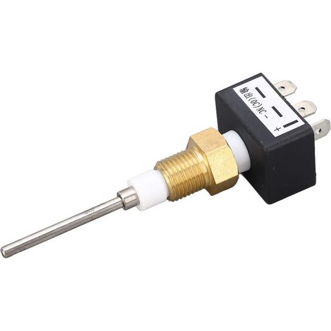 Alarme de capteur de niveau d'eau 1/4 NPT pour réservoir d'eau de générateur de moteur diesel, protection contre le bas niveau d'eau, capteur de niveau de liquide 5-35VDC. (1/5)