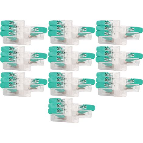Connecteur électrique Y613G 1 entrée 3 sorties, 0,5-6 mm², diviseur rapide 41A 450V, lot de 10 pièces. (1/5)