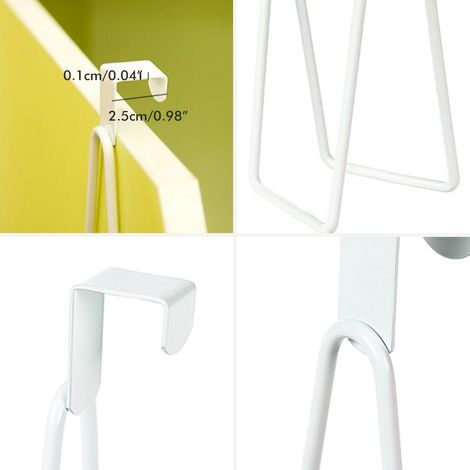 Toilettenpapierhalter aus Metall, Ständer für Toilettenpapierrollen, zur Aufbewahrung und Organisation im Badezimmer (1/5)