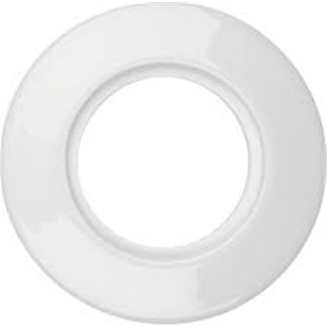 Marco de interruptor Hager 1930 porcelana brillante sin tornillos fácil