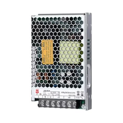 Alimentation à découpage intégrée, RS PRO 156W, 1 sortie à 24V c.c. 6.5A ( Prix pour 1 )