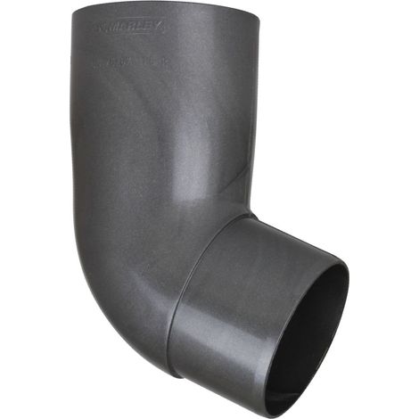 Marley Rohrbogen DN 75, 67°, anthrazit metallic