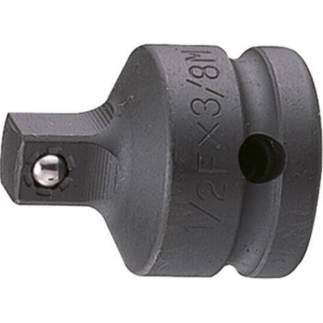 KING TONY - Réducteur 1/2" vers 3/8" impact à bille (DIAM. 25 mm) (1/2)