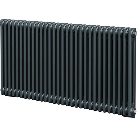 Colosseum Anthracite 600mm x 1340mm Double Panel Radiator (1/5)