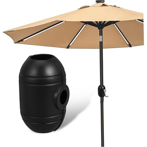 Accessoires Pour Parasols D'extérieur Fournitures De Parasol De Patio Pied De Porte-parapluie Remplacement De Parasol Ex (1/5)