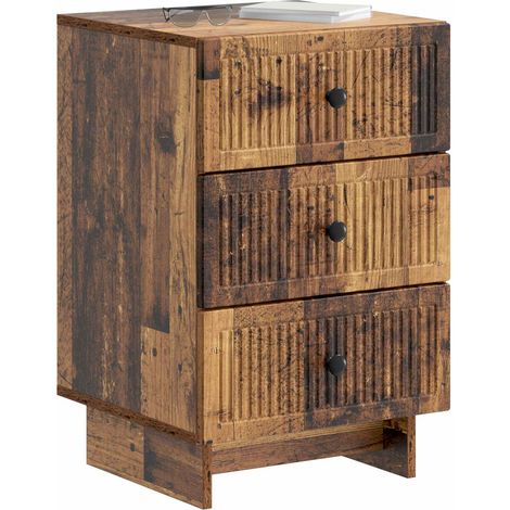 Maison Exclusive - Nachttisch Altholz 43 x 41 x 66,5 cm Holzwerks