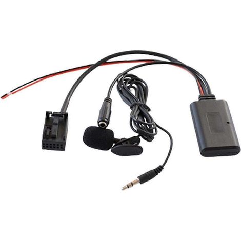 Adaptateur AUX Bluetooth avec microphone compatible avec les modèles Z4, E85 et E86 (2003-2008) pour la mise à niveau du système audio de votre voiture. (1/5)