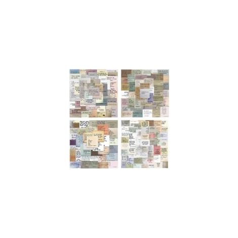 Lot de 240 autocollants avec dictons motivants, esthétiques, vintage, accessoires de scrapbooking, citations positives, mots, autocollants Smalltalk, Bullet Journal (1/5)