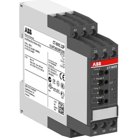 ct-Mxs.22P Relais Temporisés Multifunction 2C/O 24-48VDC 24-240Vac 1SVR740030R3300 ABB 274003033