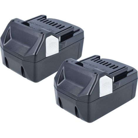 EXTENSILO 2x batteria compatibile con Hitachi / Hikoki G 18DSL, R 18DSL attrezzi da lavoro, aspirapolvere (5000 mAh, Li-Ion, 18 V) (1/5)