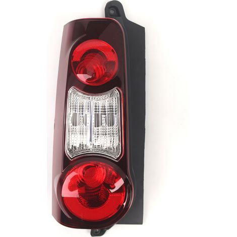 Feu arrière côté gauche de rechange pour Citroën Berlingo Mk2 Van (modèles de portes de grange) 3/2012-2018, modèles Peugeot Partner) 2012-2018 sans ampoule OEM 9677205580 (1/5)