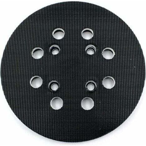 Plateau de ponçage pour Bosch (Ø 125 mm. dureté moyenne avec système accessoires pour ponceuse excentrique PEX 300/400 AE / 4000 AE / Advanced Orbit 18. (1/4)