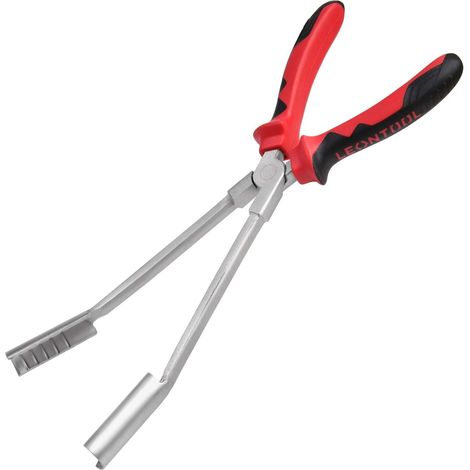Bougie d’allumage de voiture Pince de retrait de fil Type de manchon d’outil Extracteur de bougie d’allumage, outil de pince de retrait de câble de cylindre Poignée longue (1/5)