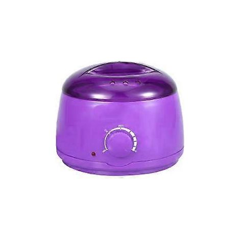Chauffe-cire pour épilation professionnelle - Épilation à domicile (visage, bras, aisselles, jambes, maillot) - 500 ml (violet) (1/5)