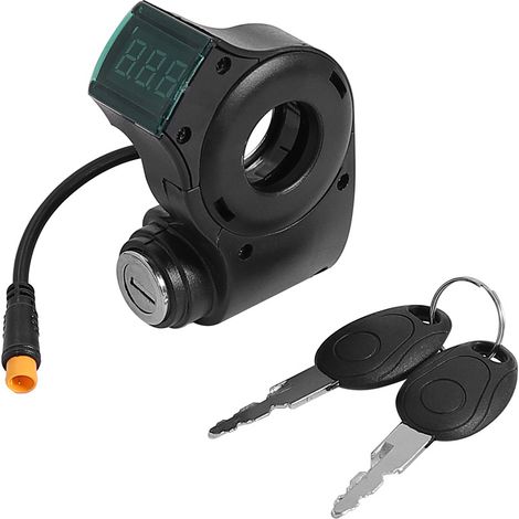 Waterproof plug accessory for dashboard, power indicator and ignition lock of Xiaomi M365/KUGOO M4 scooter. (1/4)