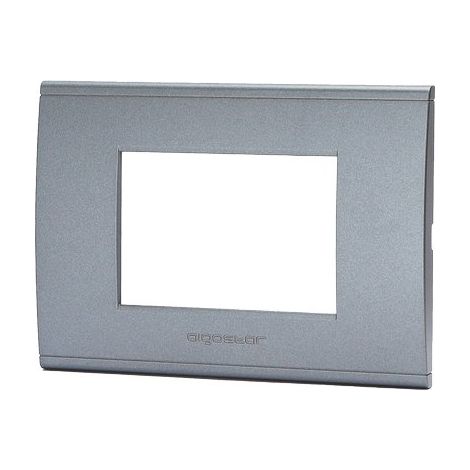 PLACCA COPRIFRUTTI ABL - GRIGIO SCURO POSTI 3 MM 120X85- 8 pezzi