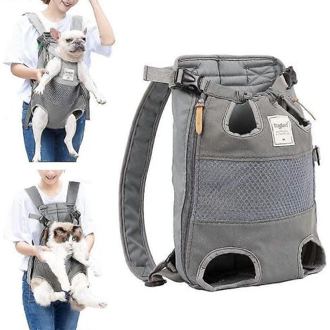 Sacs à dos pour chiens, chiens de taille moyenne, sac de transport pour chien, sac de transport ajustable, sac à dos (1/5)