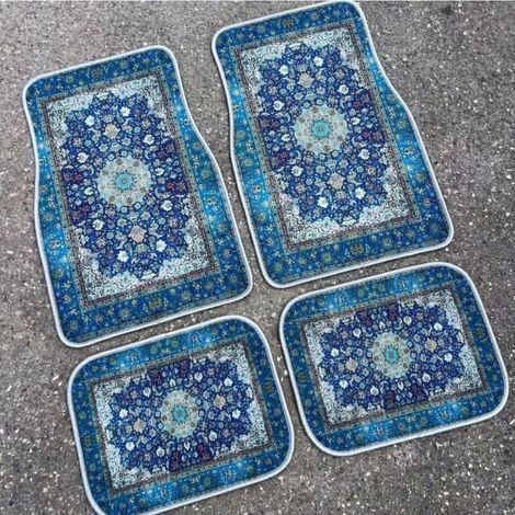 Tapis pour coffre de voiture, tapis de protection contre la poussière, résistant à l'usure et à la saleté, facile à entretenir - 33 x 44+44 x 68cm【deux pièces de chaque】