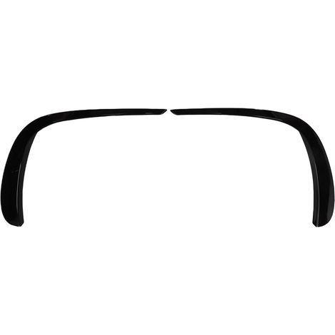 Aileron Bumper AMG-Line Mercedes-Benz E-Class W213/C238 ABS Noir kit 2 pièces (1/5)