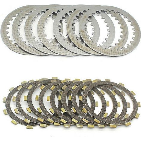 Kit de disque de friction, plateau de pression et disque en acier pour embrayage de moto Yamaha XJR400 XJ400 XJ600 (1/5)
