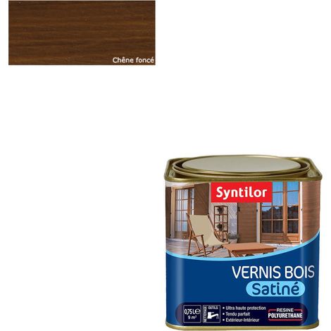 Vernis Bois Chêne Foncé Satiné 0,75L