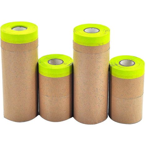 Papier de masquage, peinture, ruban de masquage et rideaux (lot de 4) (1/5)