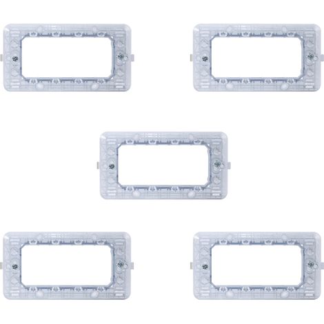 gloca Set 5 Supporti 4Posti Compatibili Con Serie Matix