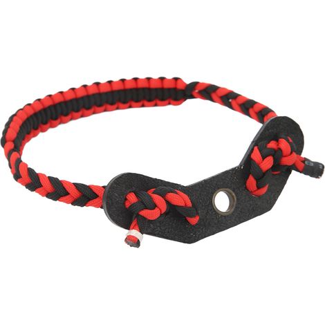 Corde en nylon renforcé pour arc, dragonne d'arc ajustable, sangle de poignet pour tir à l'arc, chasse et tir sportif (1/5)