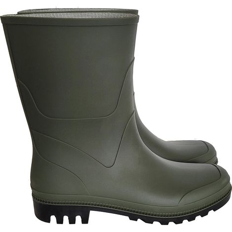 PowerSafe Gummistiefel PVC halbhoch grün