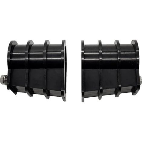 Accessori per scale mobili di piscine, parti incassate in plastica tecnica per scale mobili di piscine, clip in gomma per gradini di scale mobili (1/5)