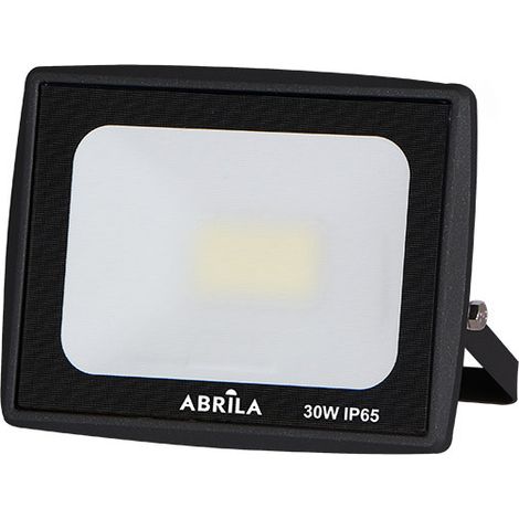 FAB 147480309  Proyector Zircon 30w 6500k Negro 3000lm  120º  11,5x14x2,3 Cm Ip66 (1/2)
