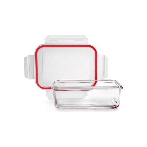CONTENEDOR DE VIDRIO RECTANGULAR 1050 ML - IBILI