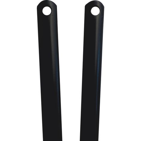 Kit de tringles pour crémone fonctionnelle - Finition : Noir RAL9005 Mat - MAP