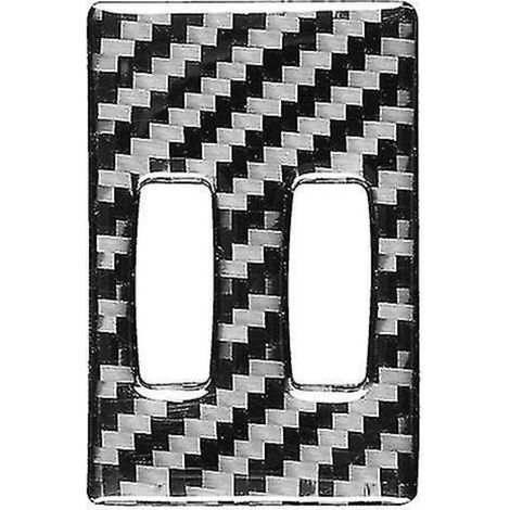 Autocollants en fibre de carbone pour panneau de sortie de climatisation de console centrale de voiture Audi A6 C8 2019-2023 - Accessoires intérieurs (1/5)