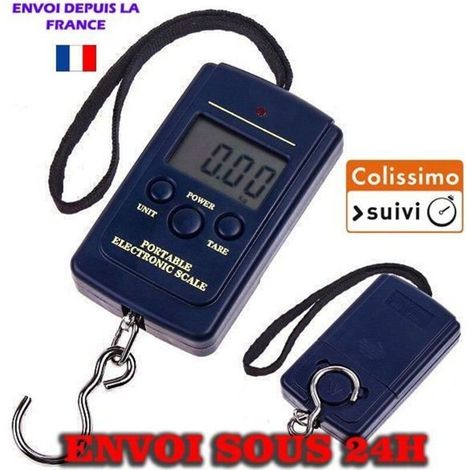 Pèse colis, pèse valise balance 40Kg 10g