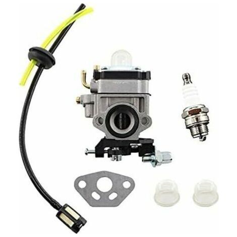 Carburador de 11 mm y filtro de combustible con bujía para motor de desbrozadora AL-KO Alko BC410 BC4535 BC 4125. (1/5)